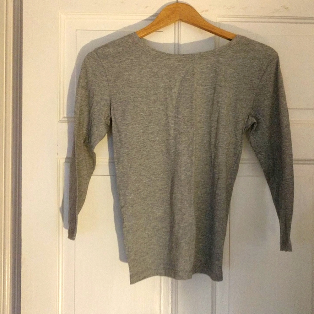 JCrew grey tee